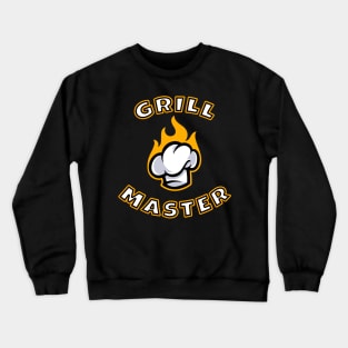 GRILL MASTER Grilling BBQ Crewneck Sweatshirt